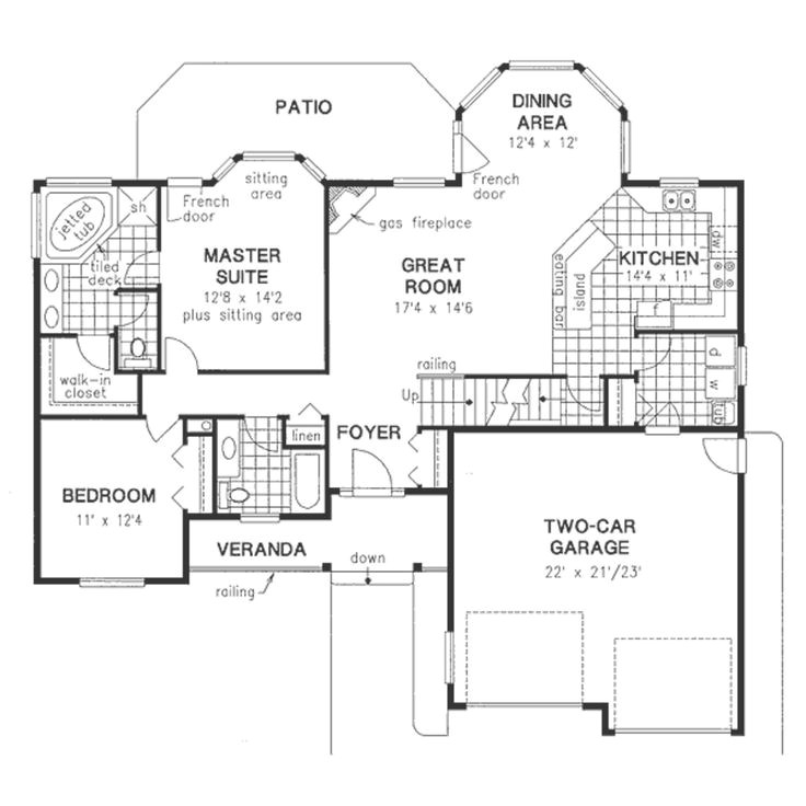 Home Plans for Empty Nesters Functional 2 Bedroom 39 Empty Nester 39 Main Floor House