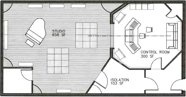 Home Studio Floor Plan Stunning Recording Studio Floor Plans 726 X 379 60 Kb