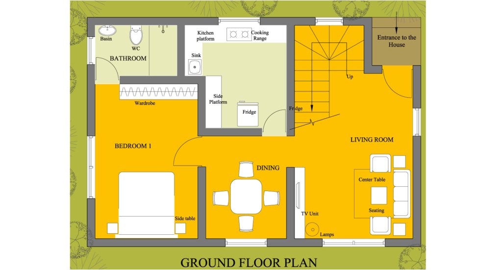 House Designs and Floor Plans In India Plan Of Indian House House Design Plans