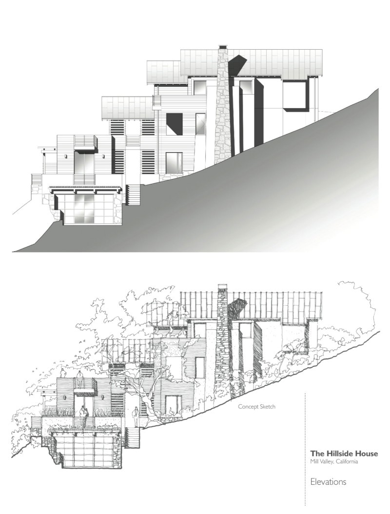 House Plans for Hillsides Hillside House by Sb Architects House Plans for Hillsides Hillside House by Sb Architects