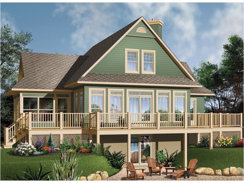 Lakefront House Plans with Photos Crestwood Lake Waterfront Home Plan 032d 0686 House