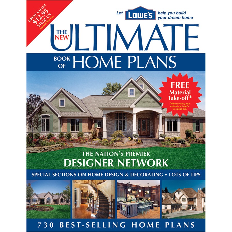 Lowe039s Ultimate Book Of Home Plans Shop Creative Homeowner New Ultimate Book Of Home Plans at