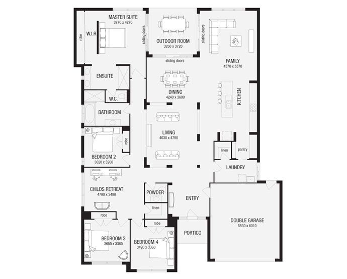 Metricon Homes Floor Plans Latitude 33 New Home Floor Plans Interactive House Plans