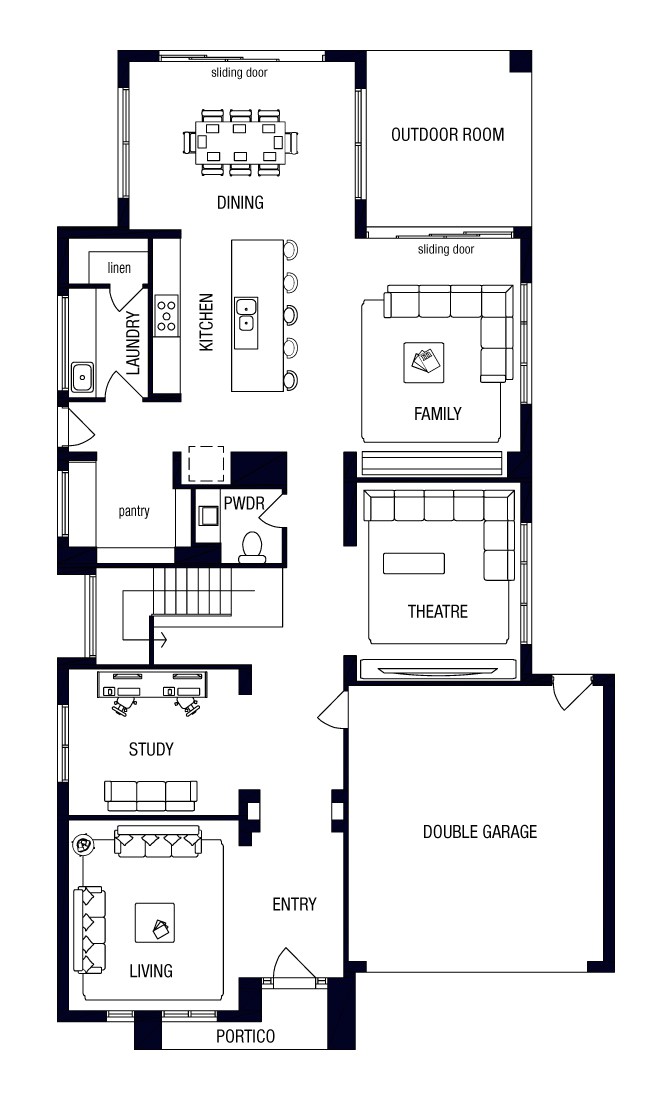 Metricon Homes Floor Plans Metricon Double Story House Plans House Design Plans