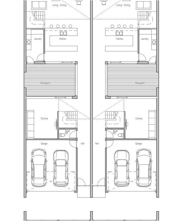 Multi Family House Plans Narrow Lot Multi Family House Plans Narrow Lot 2018 House Plans and