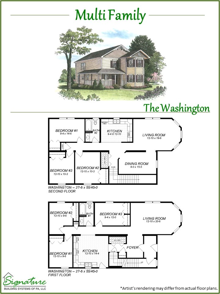 Multi Family Modular Homes Floor Plans Multi Family Signature Building Systems Custom Modular