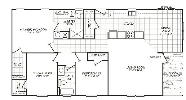 Nobility Mobile Home Floor Plans Mobile Home for Rent In Leesburg Fl Id 615968