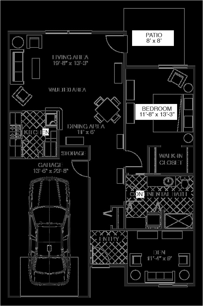 Patio Home Plans with Garage Wheatland Village