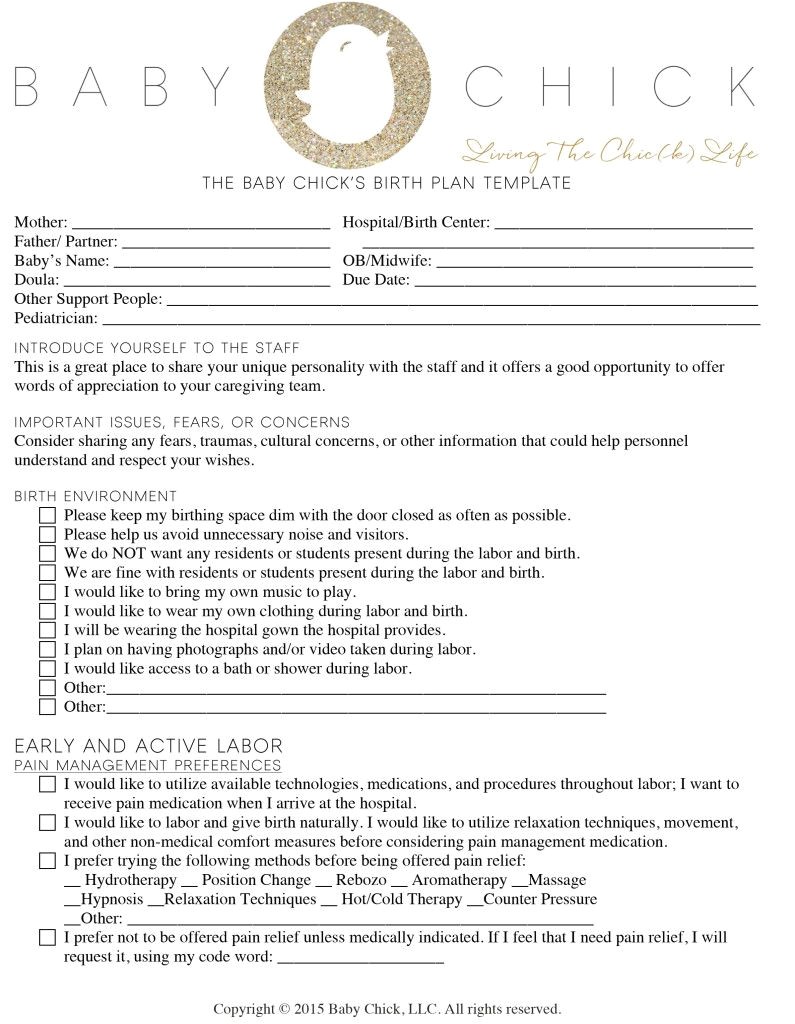 Planning A Home Birth How to Create Your Perfect Birth Plan Birth Template Planning A Home Birth How to Create Your Perfect Birth Plan Birth Template