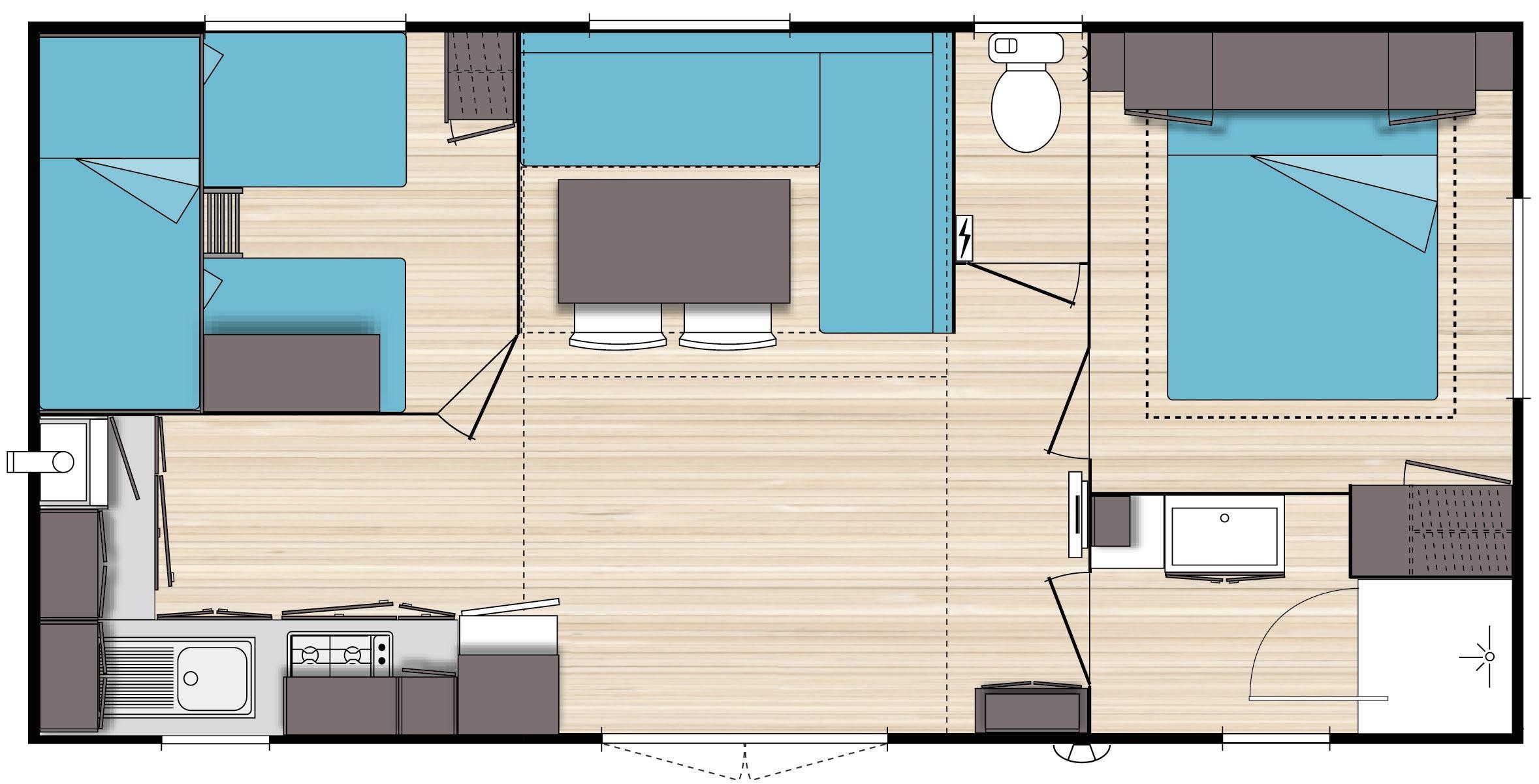 Planning for Mobile Home Les Mobil Homes Camping La Colombiere Haute Savoie Pres Planning for Mobile Home Les Mobil Homes Camping La Colombiere Haute Savoie Pres