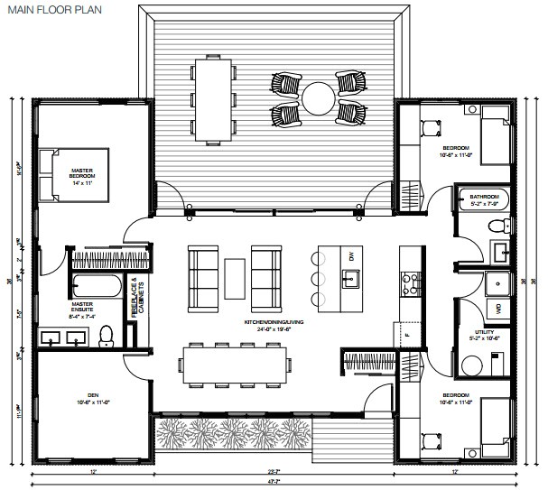 Prefab Homes Plan Minihome Hybrid Trio Prefab Home Modernprefabs