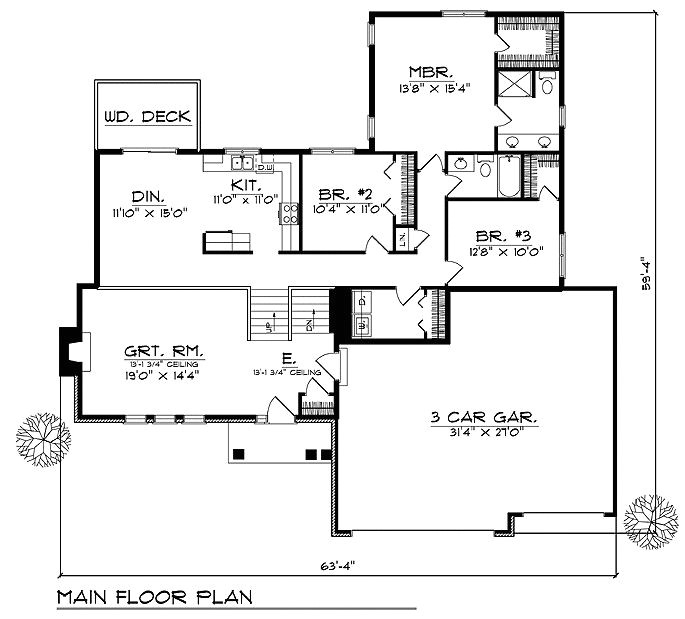 Ranch House Plans with Bedrooms together 71 Best Images About Floorplans with Bedrooms Grouped