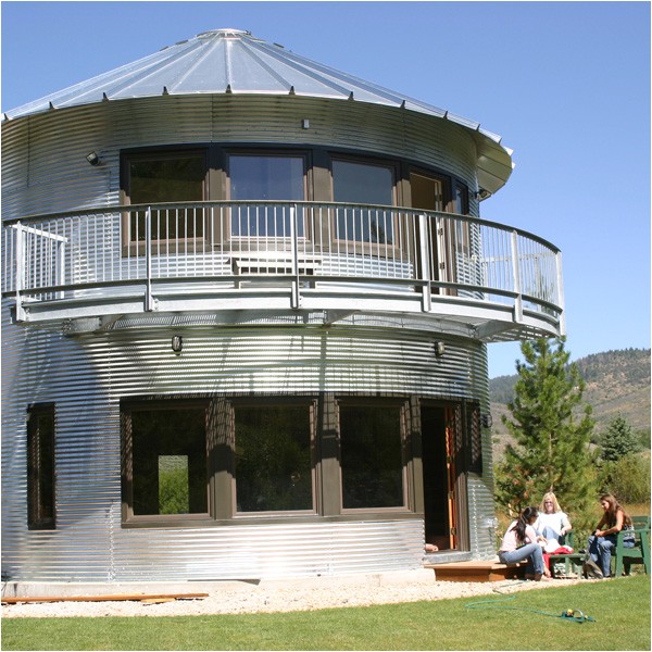 Silo Home Plans Building Contractor Silo House In Utah Grain Silos Rock