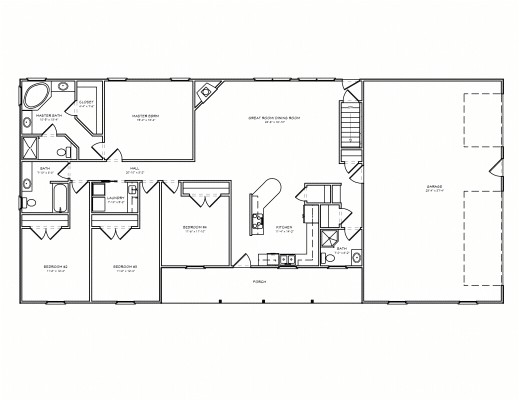Simple 4 Bedroom Home Plans Inspiring Free 3 Bedroom Ranch House Plans with Carport Simple 4 Bedroom Home Plans Inspiring Free 3 Bedroom Ranch House Plans with Carport