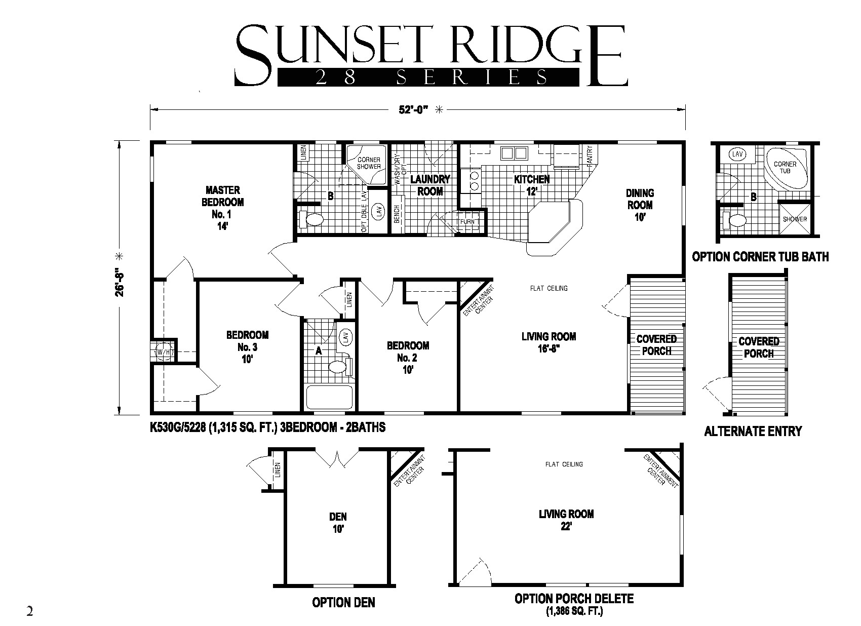 Skyline Mobile Home Floor Plans Sunset Ridge Series 5starhomes Manufactured Homes Skyline Mobile Home Floor Plans Sunset Ridge Series 5starhomes Manufactured Homes