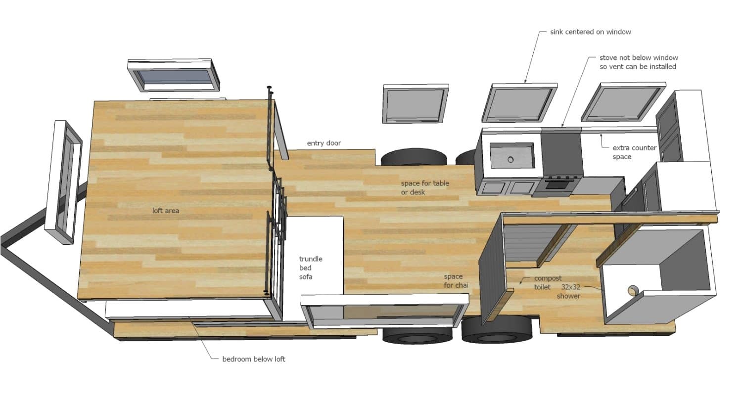 Small Home Building Plans Construire Sa Propre Tiny House Plans Gratuits Et