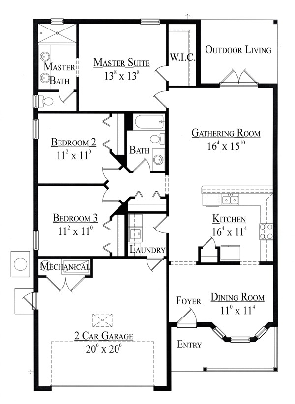 Small House Plans 1500 Square Feet Gallery Small House Plans Under 1500 Sq Ft