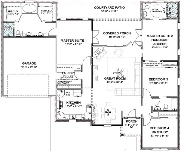Small House Plans with 2 Master Suites House Plans with 2 Master Bedrooms Smalltowndjs Com Small House Plans with 2 Master Suites House Plans with 2 Master Bedrooms Smalltowndjs Com