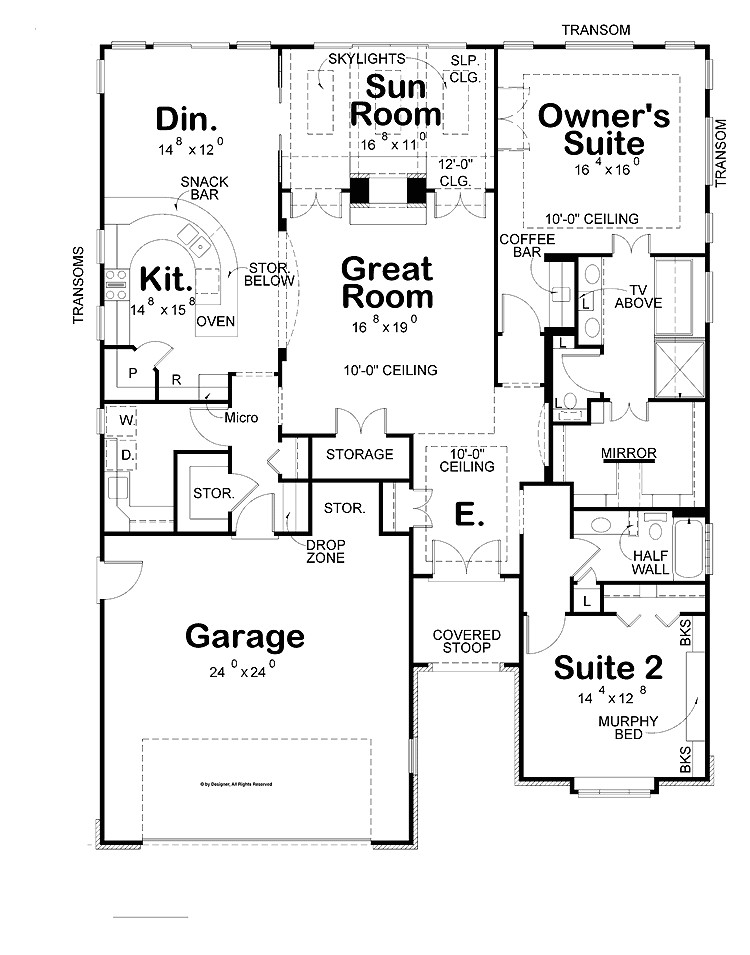 Small House Plans with Big Kitchens Small House Plans Big Kitchens Cottage House Plans