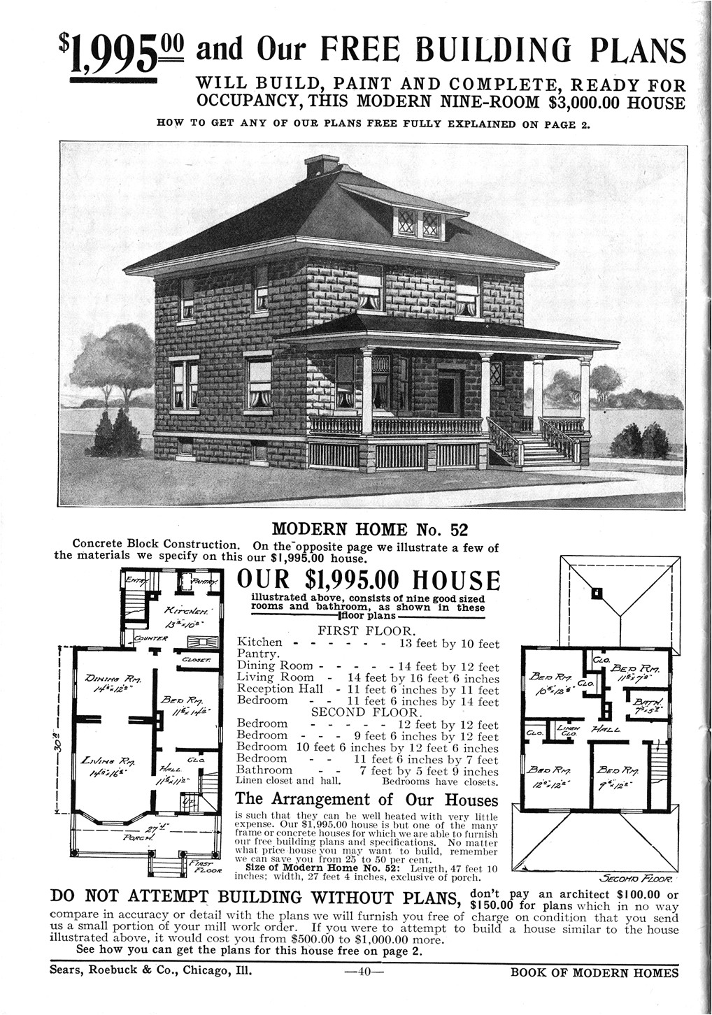 Square Home Plans File American Foursquare Sears 52 Gif Wikipedia Square Home Plans File American Foursquare Sears 52 Gif Wikipedia