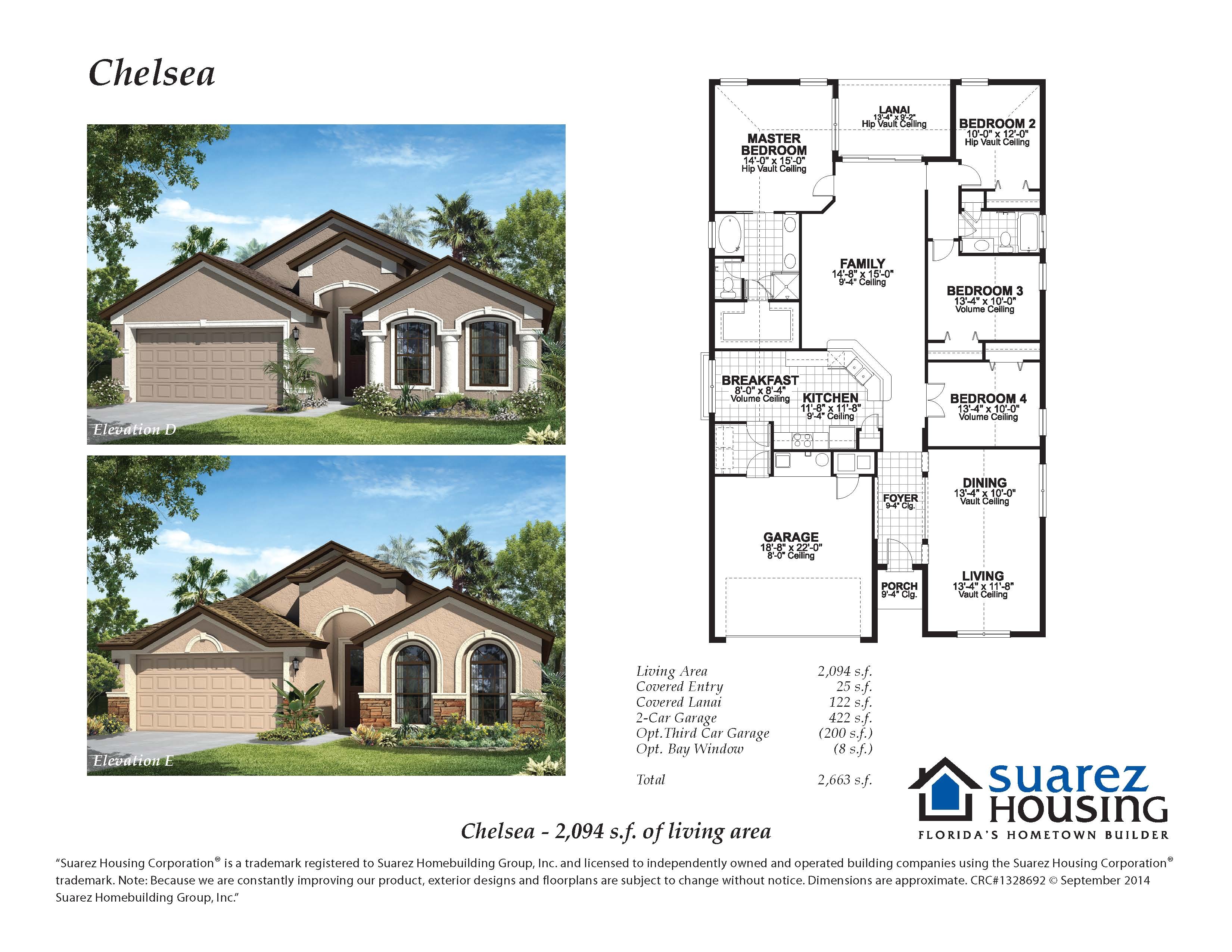 Suarez Homes Floor Plans Chelsea Model Suarez Housing Suarez Homes Floor Plans Chelsea Model Suarez Housing