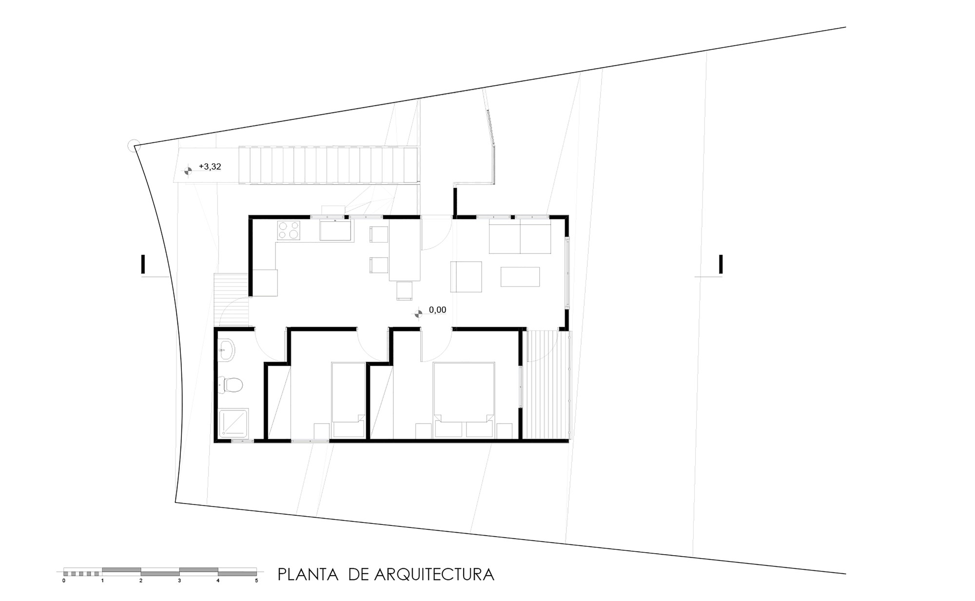 Suarez Homes Floor Plans Saurez House A Simple Home In Chile Overlooking A Gorge