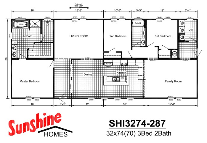 Sunshine Mobile Home Floor Plans Sunshine Homes Sunshine Mobile Home Floor Plans Sunshine Homes