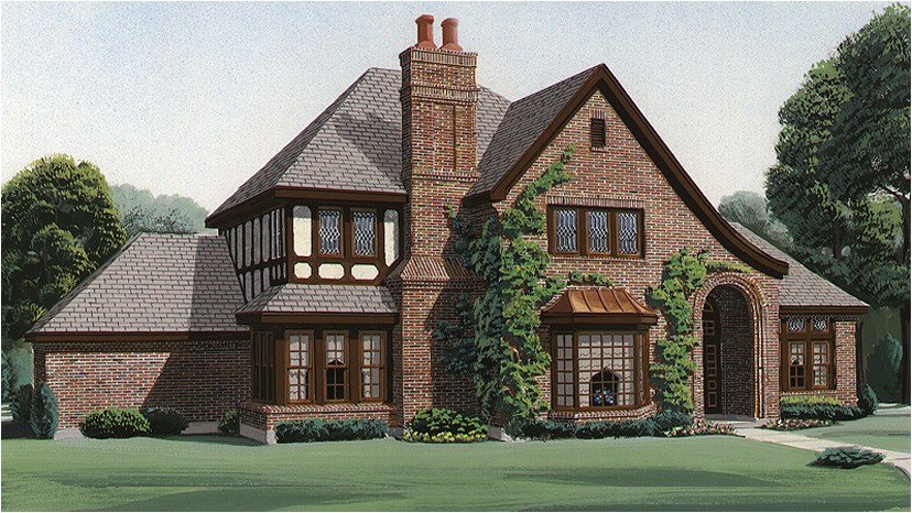 Tudor House Plans with Photos Tudor House Plans and Tudor Designs at Builderhouseplans Com