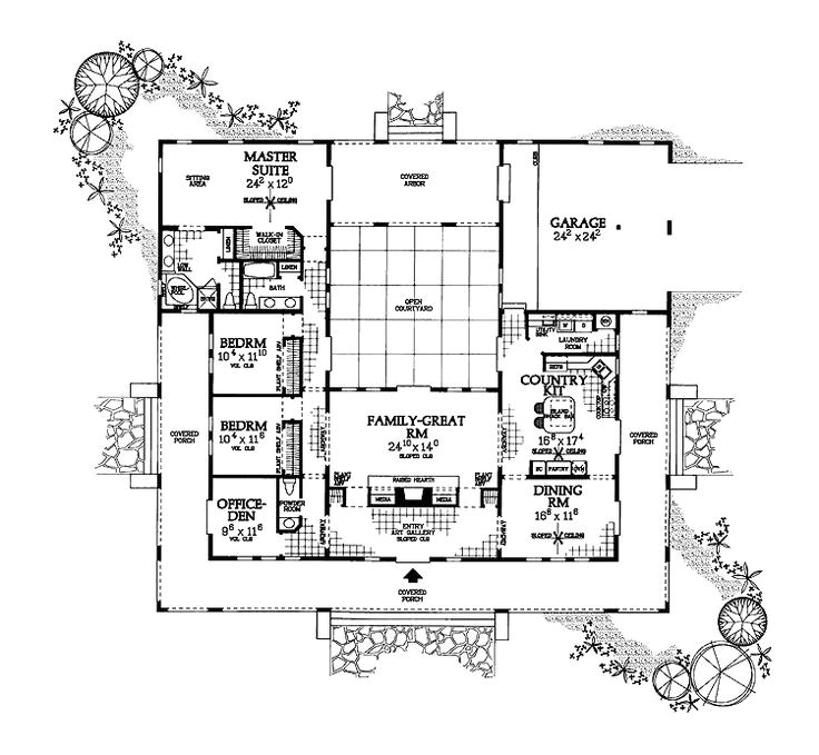 U Shaped Home Plans with Courtyard U Shaped House Plans with Courtyard Shaped House Plan U Shaped Home Plans with Courtyard U Shaped House Plans with Courtyard Shaped House Plan