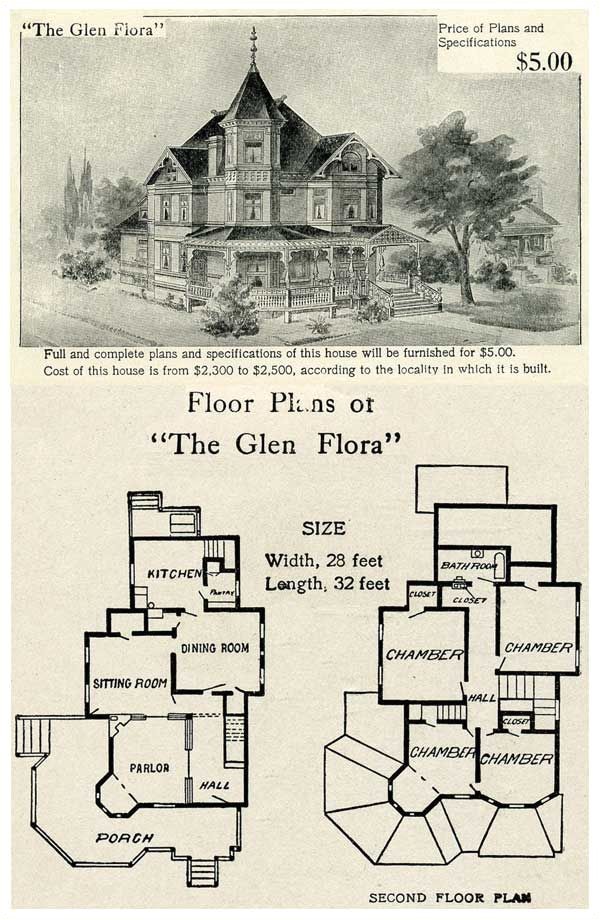 Victorian Homes Plans 1905 Hodgson House Plan Quot the Glen Flora Quot Vintage Home Victorian Homes Plans 1905 Hodgson House Plan Quot the Glen Flora Quot Vintage Home
