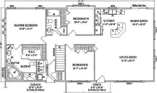 Wardcraft Homes Floor Plans Sterling Ii by Wardcraft Homes Ranch Floorplan Wardcraft Homes Floor Plans Sterling Ii by Wardcraft Homes Ranch Floorplan