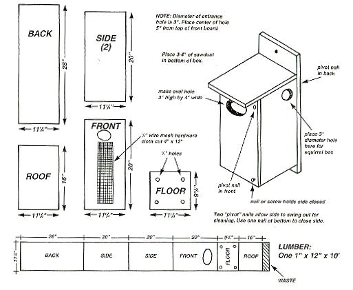 Wood Duck House Plans Instructions How to Made Wood Duck Nesting Box Plan Woodworking