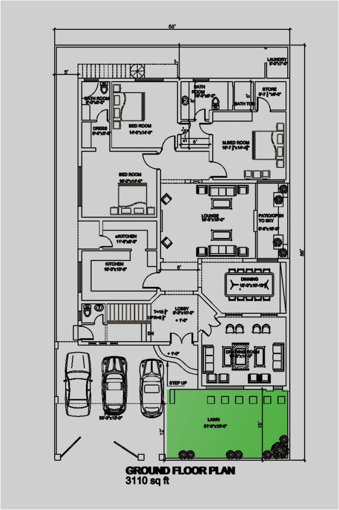 1 Kanal Home Plan One Kanal House Plan Info 360 1 Kanal Home Plan One Kanal House Plan Info 360