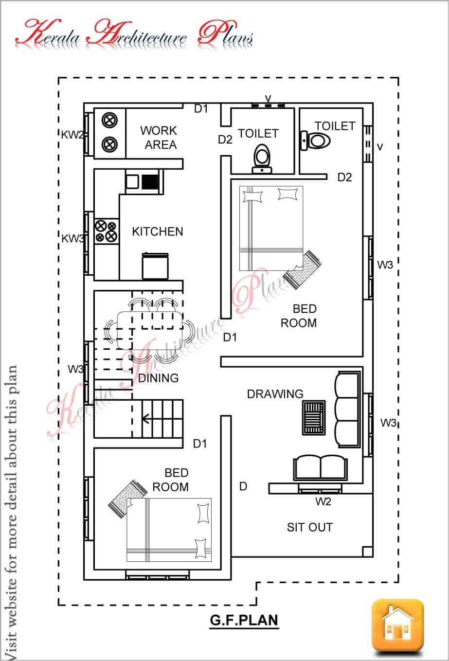 1200 Sq Ft Home Plans Kerala House Plans 1200 Sq Ft with Photos Khp