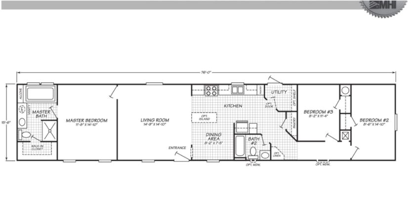 16 by 80 Mobile Home Floor Plans 39 top Photos Ideas for 16 X 80 Mobile Home Floor Plans 16 by 80 Mobile Home Floor Plans 39 top Photos Ideas for 16 X 80 Mobile Home Floor Plans