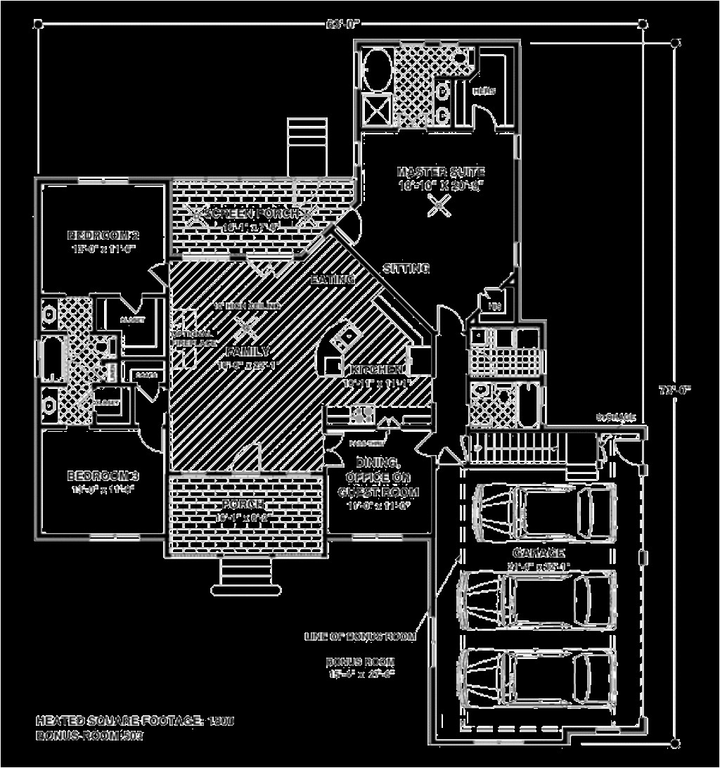 1800 Sq Ft House Plans with Bonus Room Traditional Style House Plan 4 Beds 3 00 Baths 1800 Sq 1800 Sq Ft House Plans with Bonus Room Traditional Style House Plan 4 Beds 3 00 Baths 1800 Sq