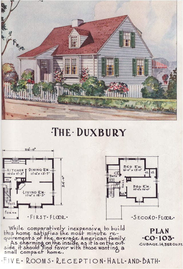 1950s Home Plans Retro Style Home Plans From the 1950s and 1960s