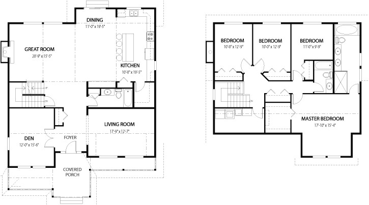 2 Level Home Plans House Plans Dogwood 2 Linwood Custom Homes 2 Level Home Plans House Plans Dogwood 2 Linwood Custom Homes
