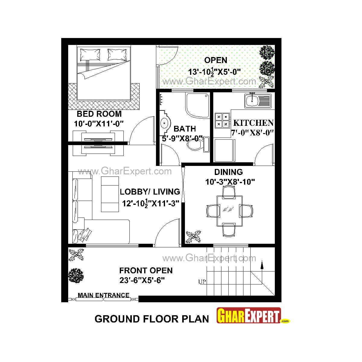 25×30 House Plans House Plan for 25 Feet by 30 Feet Plot Plot Size 83 25×30 House Plans House Plan for 25 Feet by 30 Feet Plot Plot Size 83
