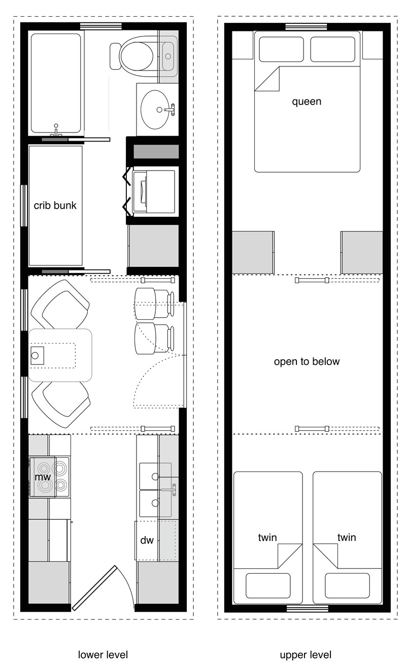 28 Foot Tiny House Plans Family Tiny House Design Tiny House Design