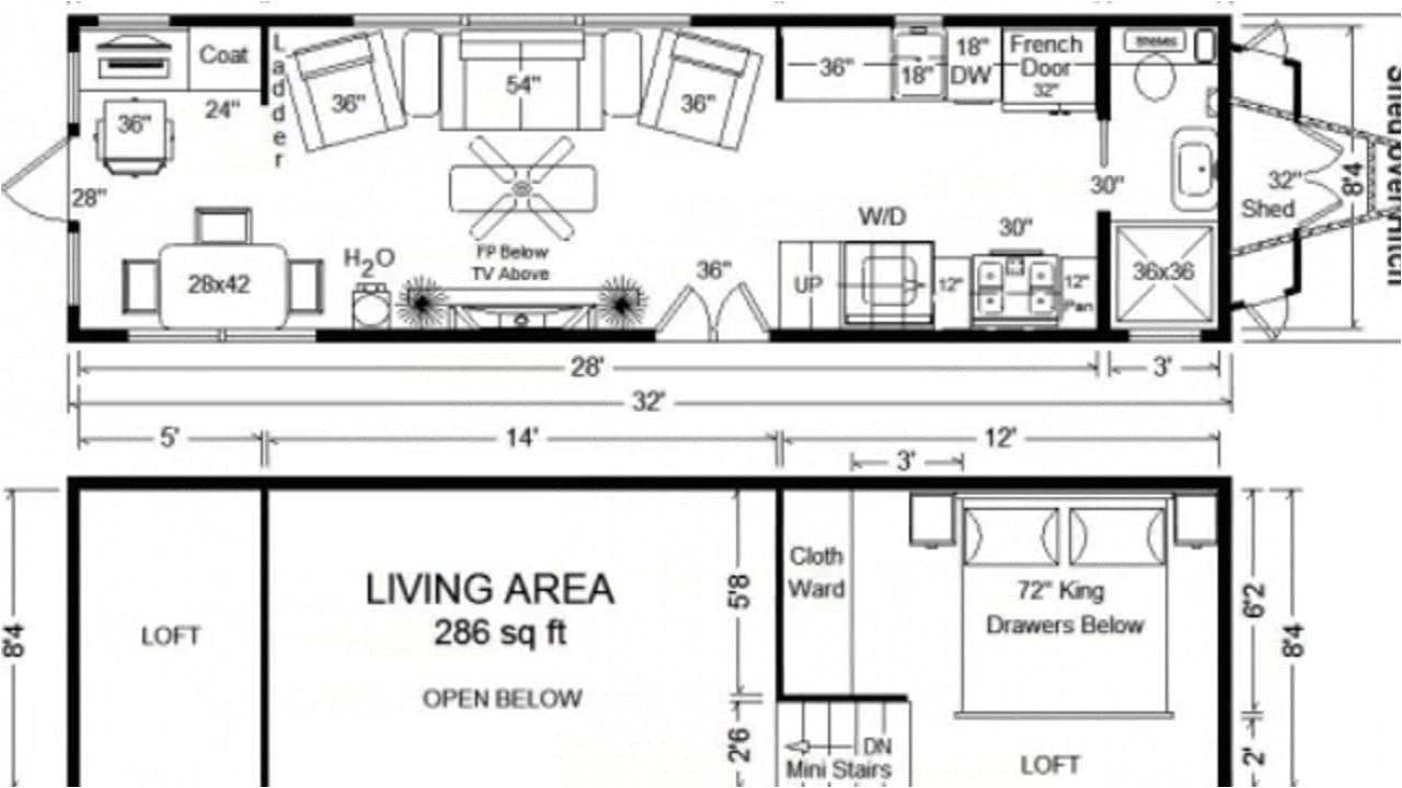 28 Foot Tiny House Plans Tiny House Floor Plans 32 39 Long Tiny Home On Wheels 28 Foot Tiny House Plans Tiny House Floor Plans 32 39 Long Tiny Home On Wheels