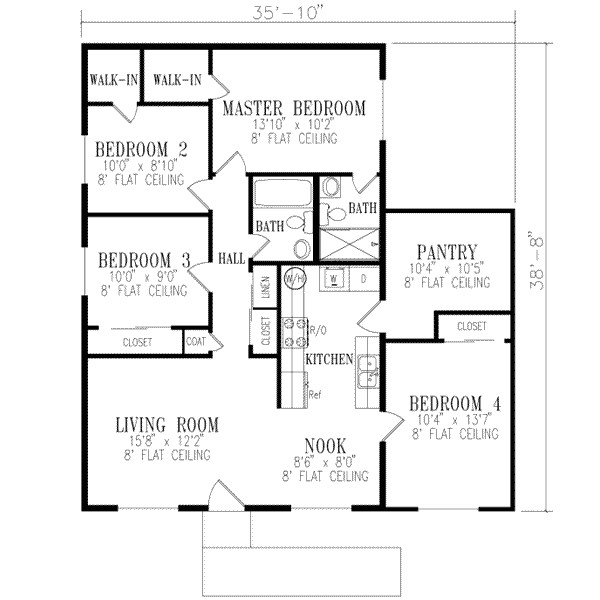 3 Bedroom 3.5 Bath House Plans 4 Bedroom 2 1 Bath Floor Plans 3 Bedroom 3.5 Bath House Plans 4 Bedroom 2 1 Bath Floor Plans