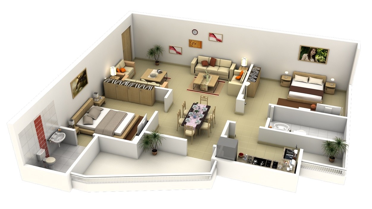3d Small Home Plan Ideas thoughtskoto 3d Small Home Plan Ideas thoughtskoto