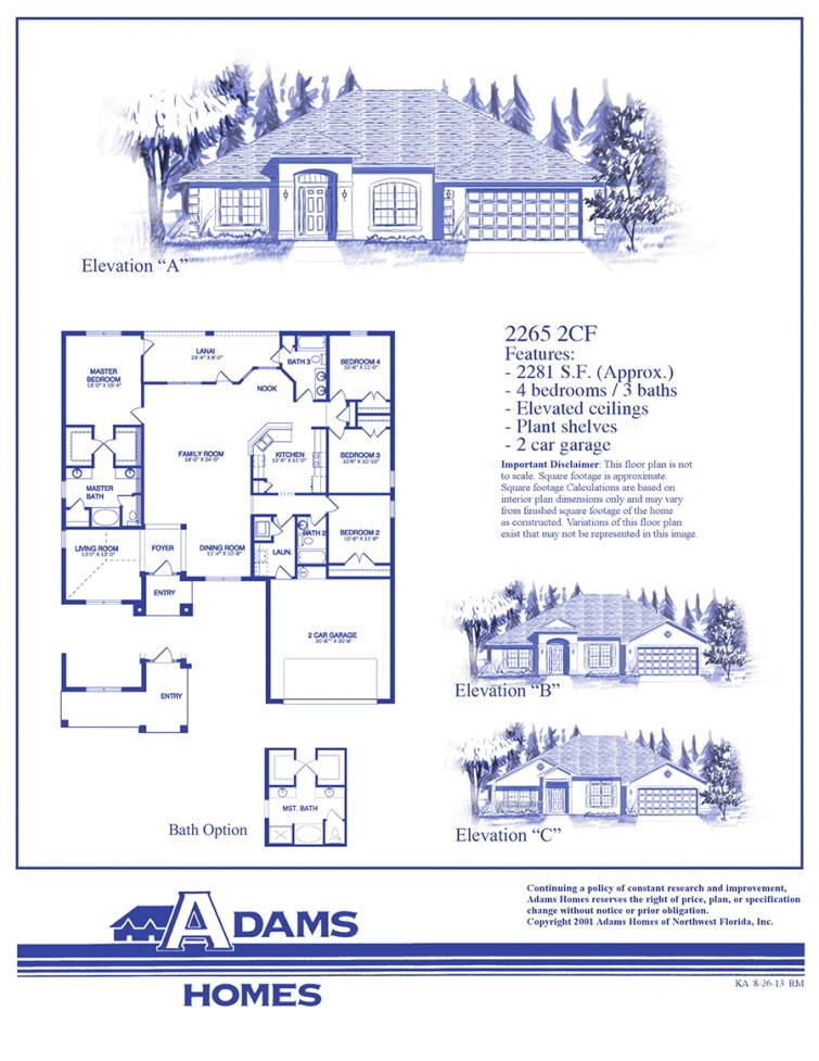 Adams Homes Pensacola Fl Floor Plans House Plan Many Cool Home Plans to Choose From Adams