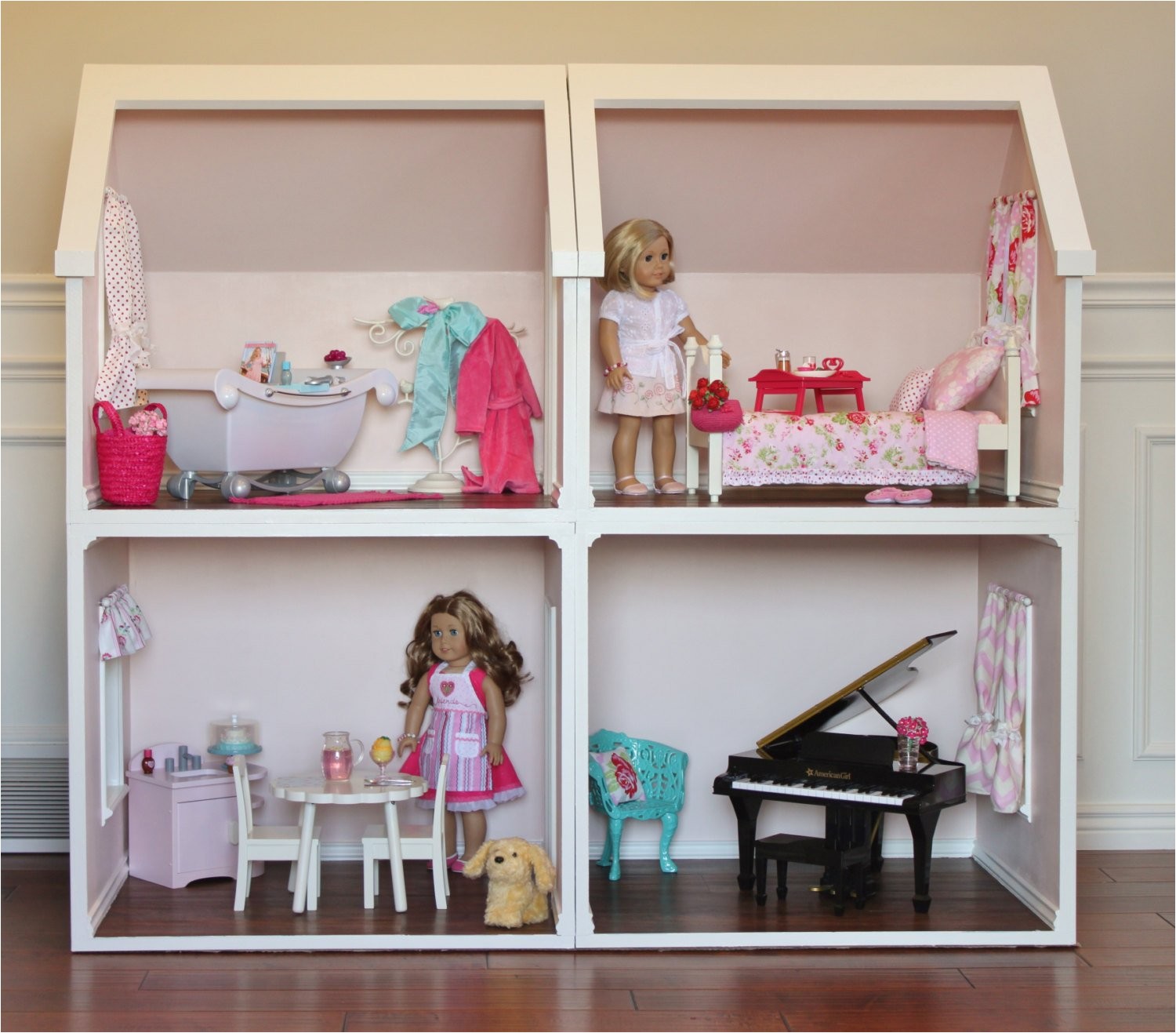 American Girl Doll House Plans Doll House Plans for American Girl or 18 Inch Dolls One Room American Girl Doll House Plans Doll House Plans for American Girl or 18 Inch Dolls One Room