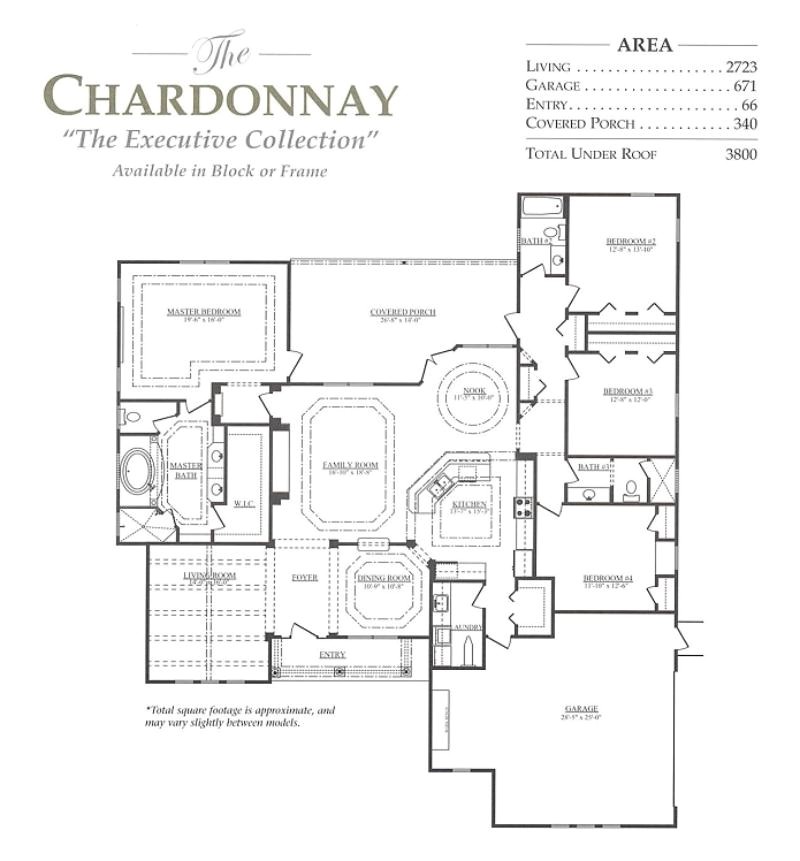 Armstrong Homes Floor Plans Chardonnay A 4 Bedroom 3 Bath Home In Marion Oaks A New Armstrong Homes Floor Plans Chardonnay A 4 Bedroom 3 Bath Home In Marion Oaks A New