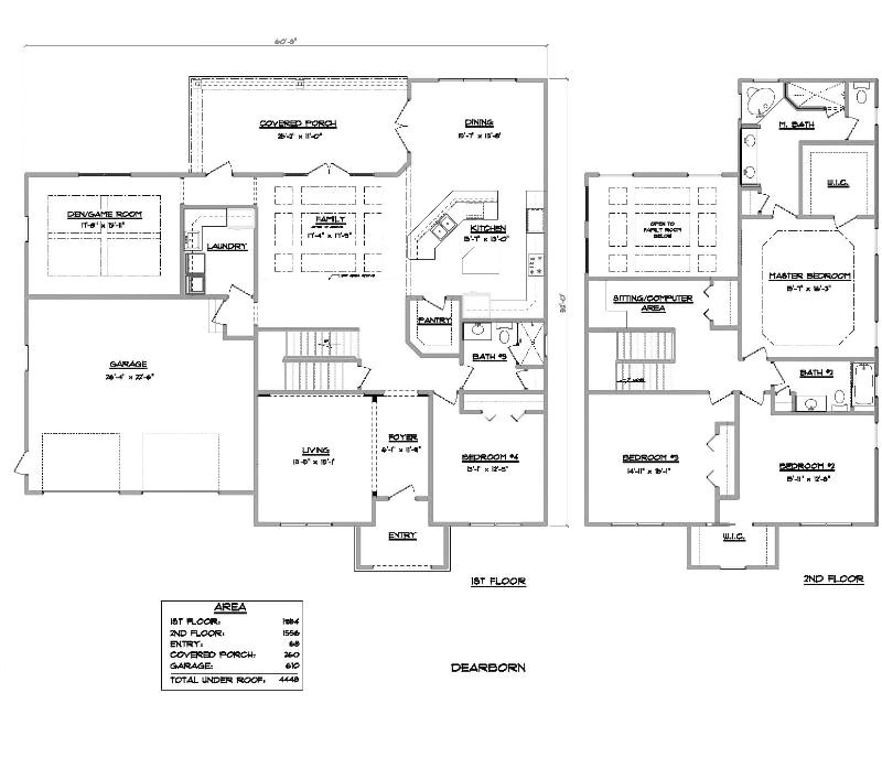 Armstrong Homes Floor Plans Dearborn A 4 Bedroom 3 Bath Home In Bellechase the Armstrong Homes Floor Plans Dearborn A 4 Bedroom 3 Bath Home In Bellechase the