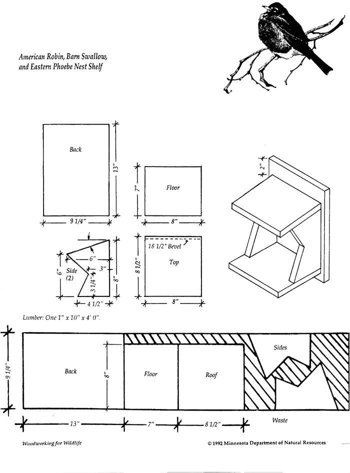 Bird House Plans for Robins Choice Barn Birdhouse Plans Bird House Plans for Robins Choice Barn Birdhouse Plans