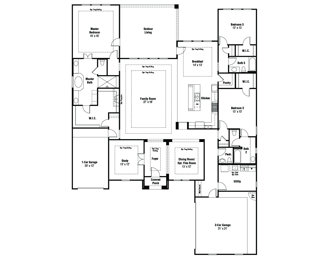 Britton Homes Floor Plans Britton Floor Plan at Waterford Point at the Tribute In Britton Homes Floor Plans Britton Floor Plan at Waterford Point at the Tribute In