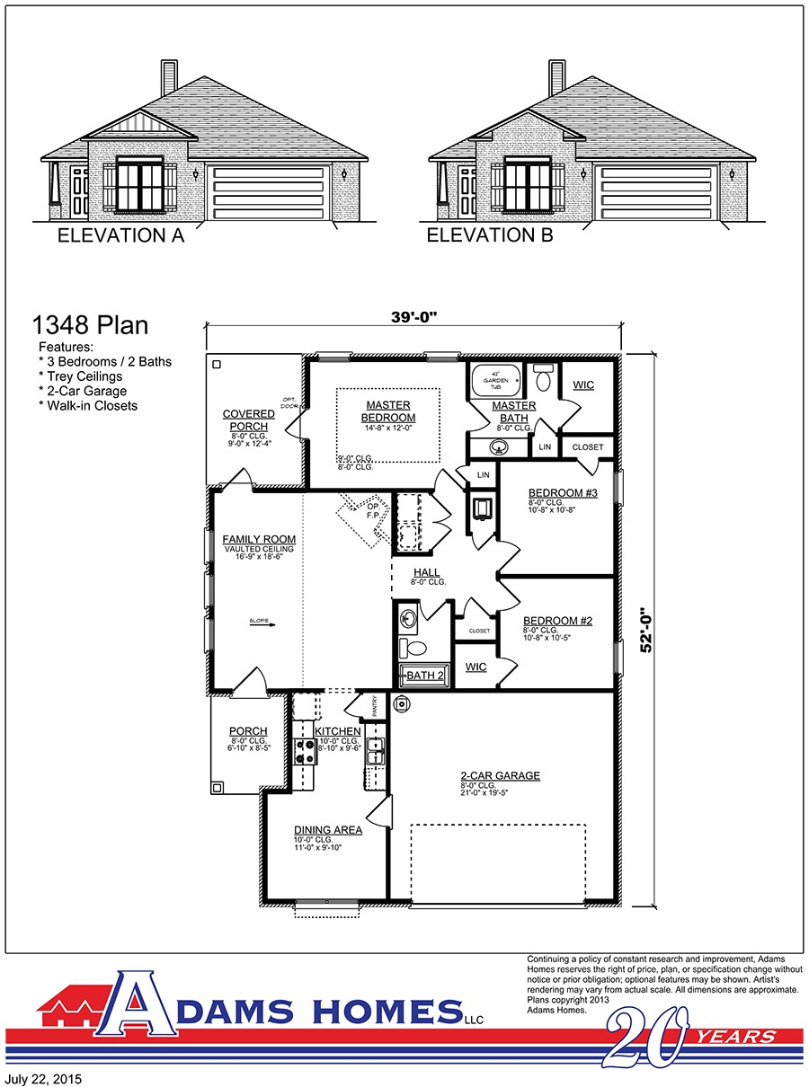 Cardinal Homes Floor Plans Cardinal Pointe Adams Homes Cardinal Homes Floor Plans Cardinal Pointe Adams Homes